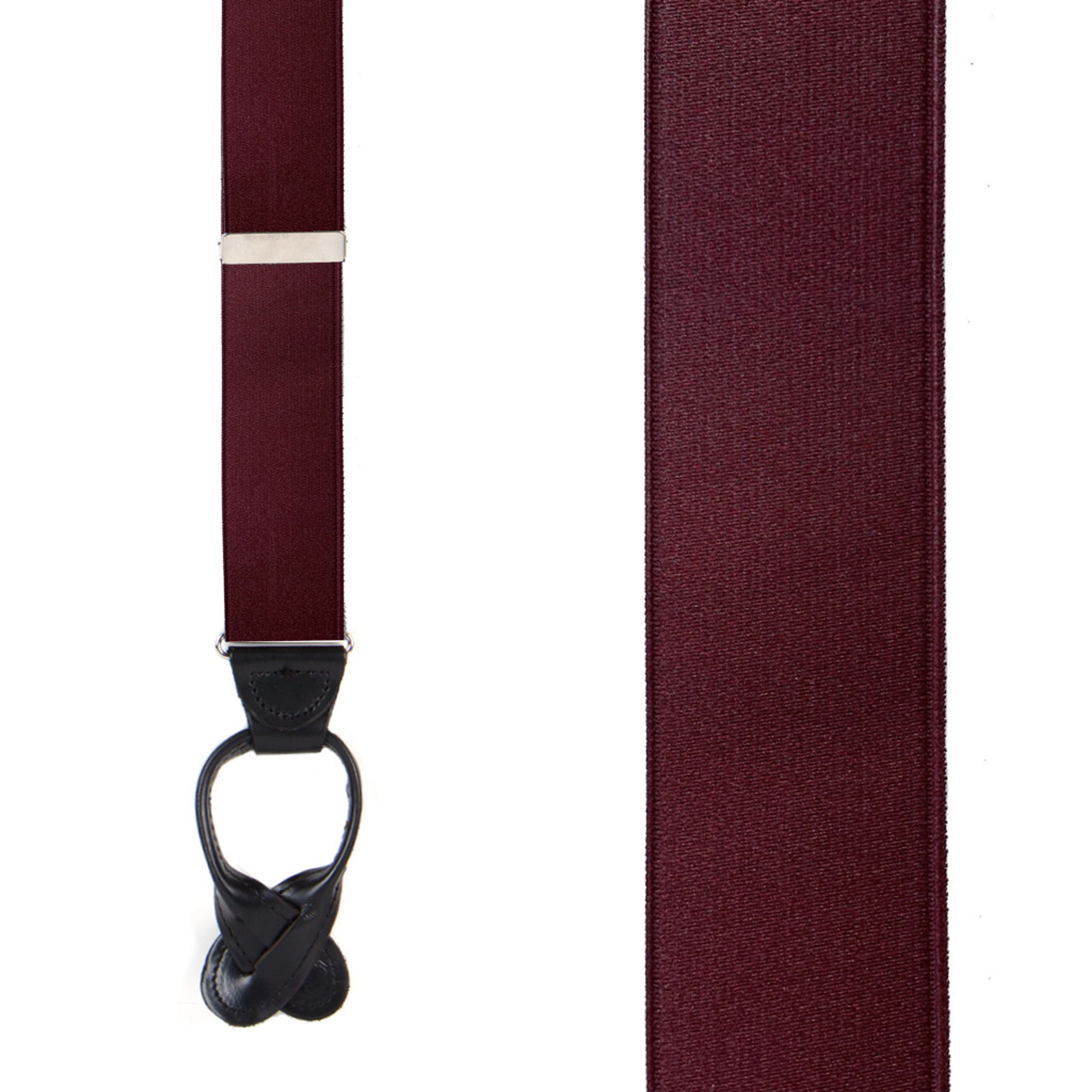 Dress Suspenders, Satin Suspenders - Button-on | SuspenderStore