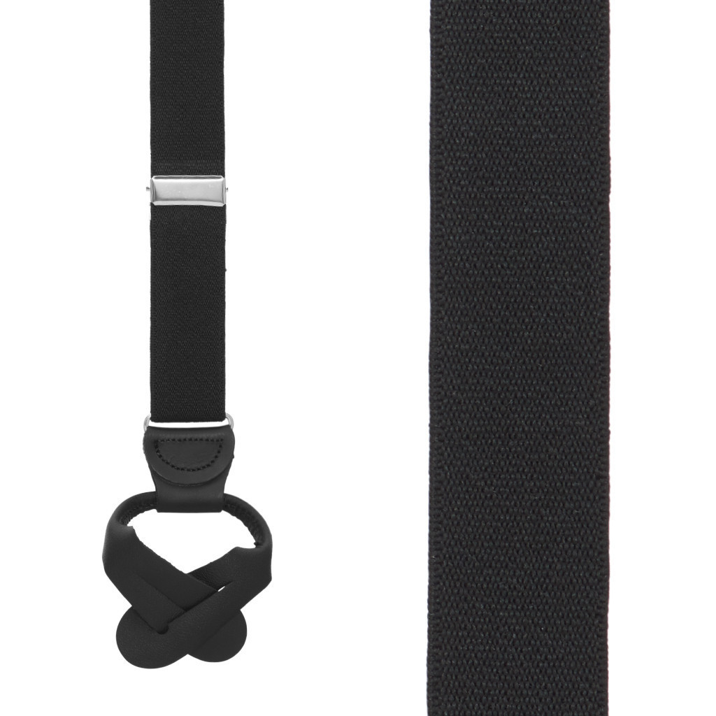 BLACK Buttonon SuspendersSuspenderStore