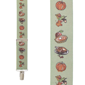 Thanksgiving Suspenders - Front View