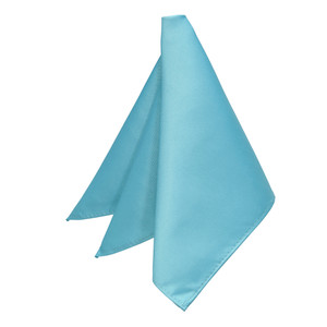 Pocket Square - TURQUOISE - Full View