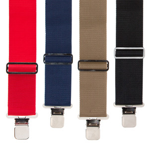 Heavy Duty Non Strech Work Suspenders - All colors