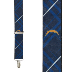 San Diego CHARGERS Football Suspenders