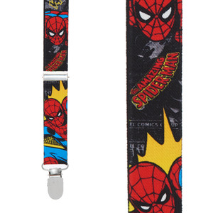 Spider-Man Suspenders - Front View
