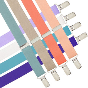 Y-Back Fresh Hues Kids Suspenders (30 & 36 Inch)