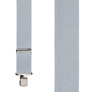 Classic Suspenders - Front View - Grey