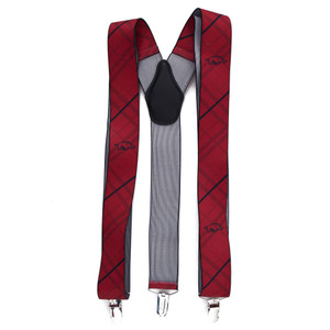 University of Arkansas Suspenders - Full View