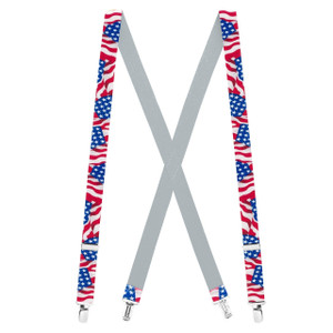 Glory X-Back Suspenders - 1" Width, 48" Length