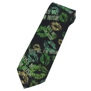 Irish' Kiss Ties - Black