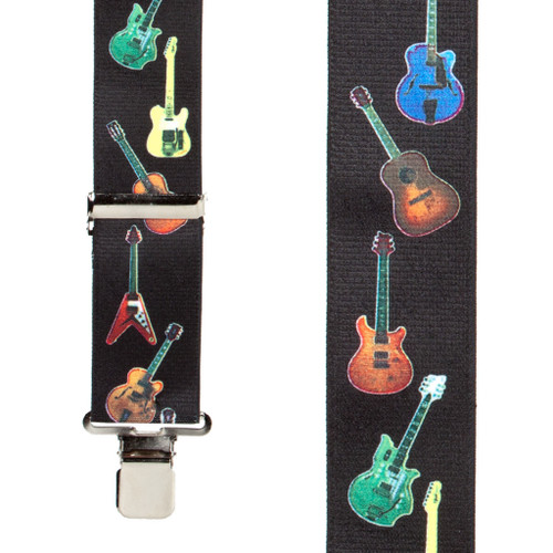 Guitar Suspenders - Front View