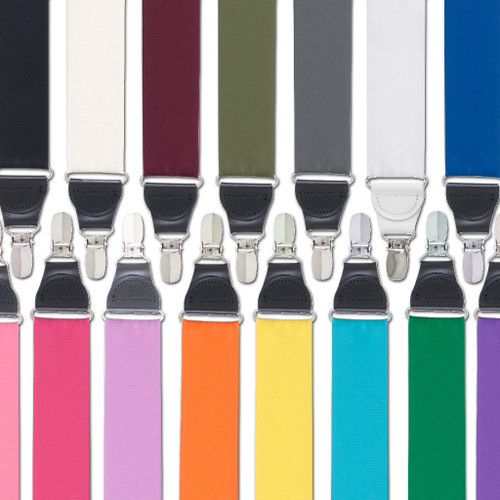 Grosgrain Drop Clip Suspenders