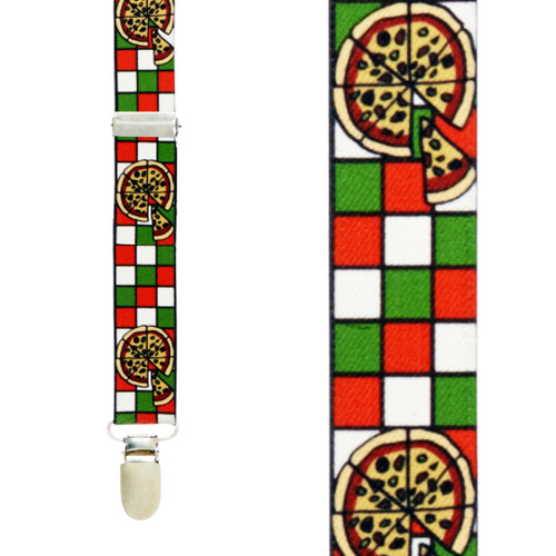 Pizza Suspenders - Front View