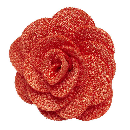 Lapel Flower Orange