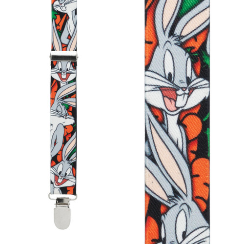 Bugs Bunny Suspenders - Front View