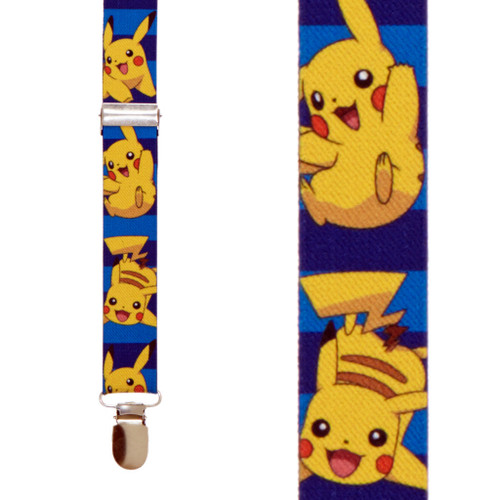 Pikachu Suspenders - Front View