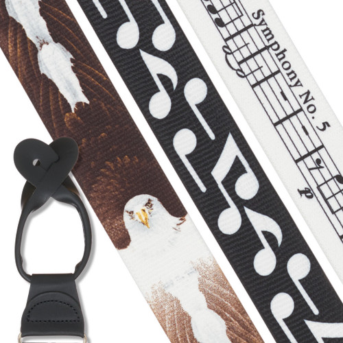 Button Suspenders - Wide Selection