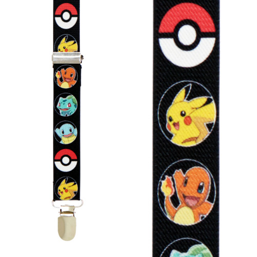Pokemon Suspenders - All Designs