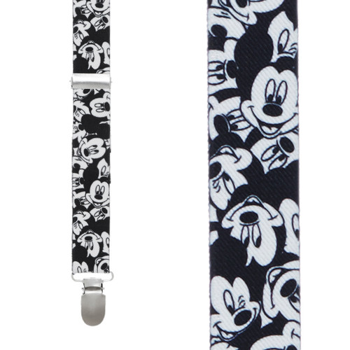 Mickey Mouse Suspenders - Front View