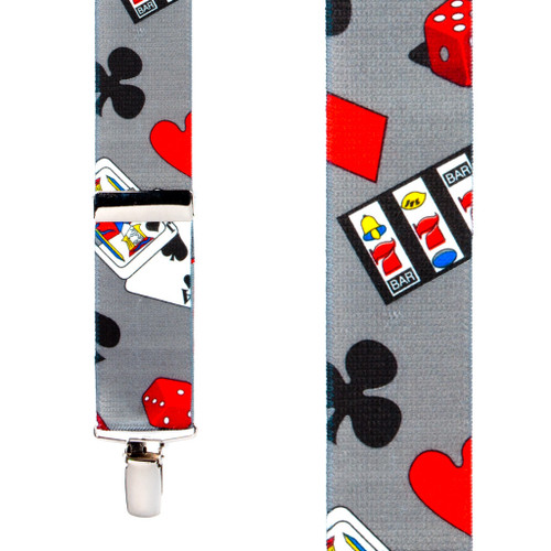 Casino Suspenders - Front View