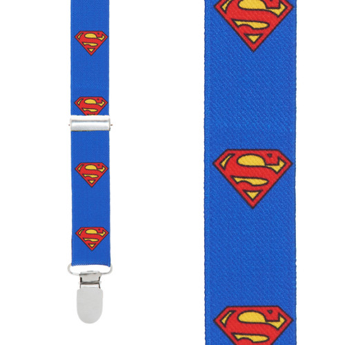 Superman Suspenders - Front View