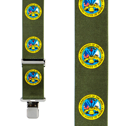 Army Suspenders - Front View