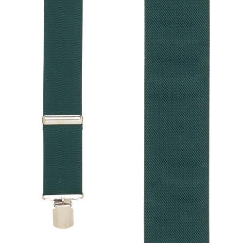 Classic Suspenders in Hunter - Front View