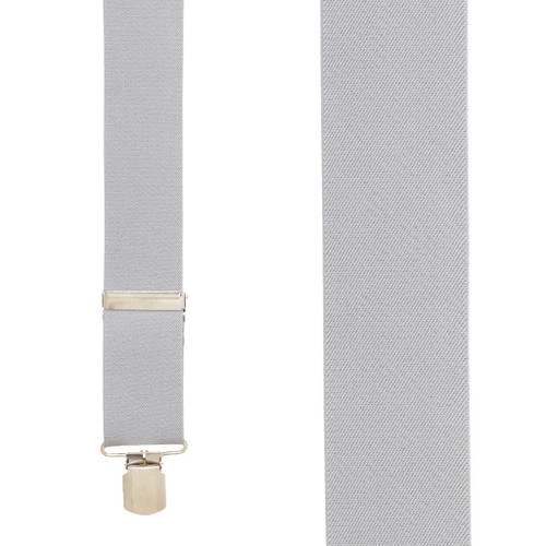 2-Inch Wide Pin Clip Suspenders - Front View