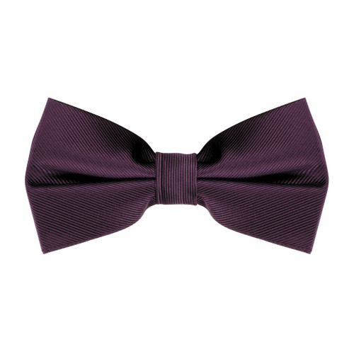 Bow Tie in Plum