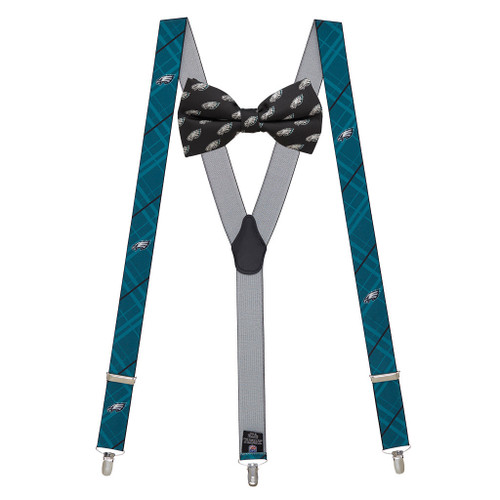 NFL Philadelphia Eagles Bow Tie and Suspenders Set