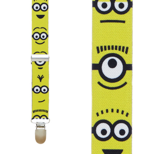 Minions Suspenders - Front View