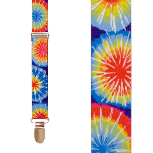 Tie-Dye Burst Suspenders - All Designs