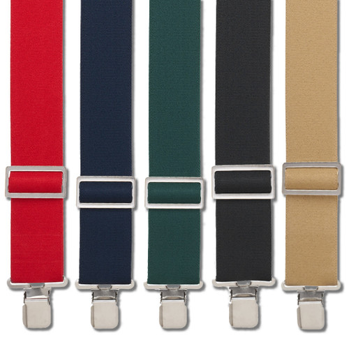 Logger Suspenders - Clip - All Colors