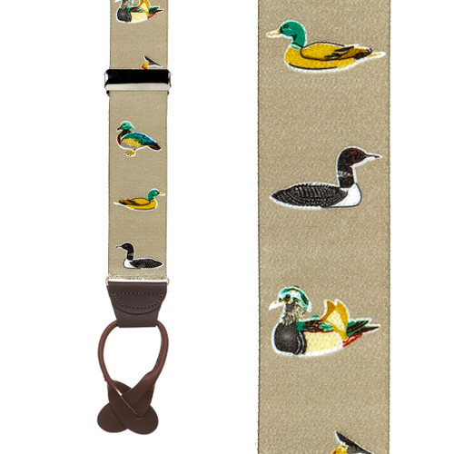 Duck Suspenders - Front View
