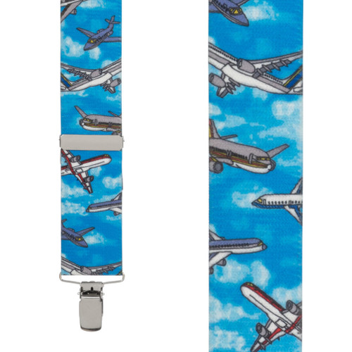 Airplane Suspenders - Front View