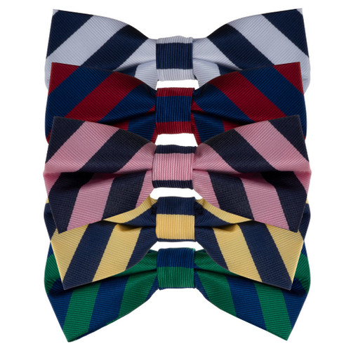 Striped Bow Ties by Oxford Kent - All Colors