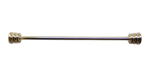 Base Metal Collar Pin - Gold