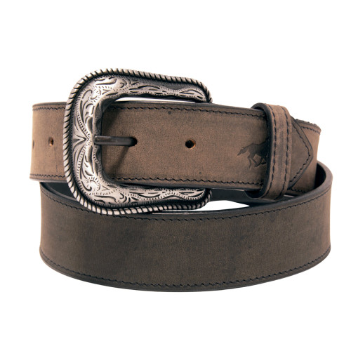 Two Tone Top Grain Leather Belt