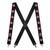 Canadien Flag Suspenders - Full View