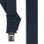 Perry Side Clip Suspenders in Navy Blue - Front View