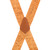 Maple Woodgrain Suspenders - Rear View