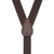 Brown Suspenders - Rear View