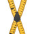 Tape Measure Suspenders Rear View