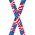 American Flag Suspenders for Kids - Rear View