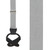 1 Inch Wide Solid Color Button Suspenders - Kids & Youth