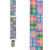 Pink Madras Suspenders - Front View