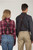 Models wearing suspenders