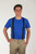 Model Wearing Suspenders - Front View