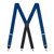 Grosgrain Clip Suspenders - Navy Full View