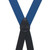 Grosgrain Clip Suspenders - Navy Rear View