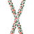 Mistletoe Suspenders - Rear View