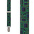 Circuit Board Suspenders - Front View